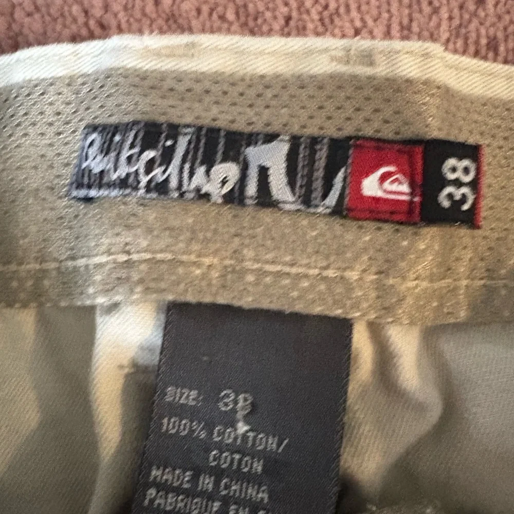Men's Tan Quiksilver‎ Cargo Shorts